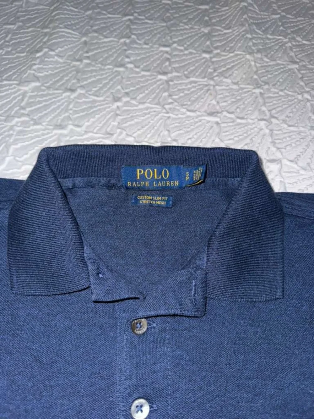 Ralph Lauren Navy Polo with Embroidered Pony